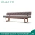 Import Furniture supplier upholstered modern indoor wood bench from China