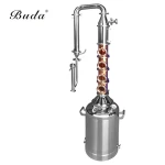 Fuyang buda home distilling equipment/ commercial spirit distiller/ copper distillery for rum