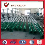 Galvanised treatment steel street light pole 8M street lamp post