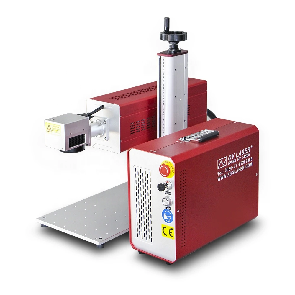 Galvo Synrad CO2 Laser Marking Machine CO2 laser marking machine for wood acrylic 30W Coherent Laser source CO2 engraver