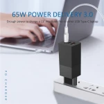 GaN 65W USB C Charger Quick Charge 4.0 3.0 QC4.0 QC PD3.0 PD USB-C Type C Fast USB Charger For iPhone 12 Pro Max Macbook