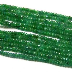 Gemstone Beads Manufacturer Natural Emerald Beads all sizes all shapes