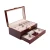 Import Glasses watch jewelry set storage box large capacity glasses display box double-layer wooden 20-slot watch box with drawer from China