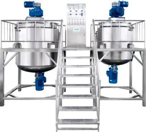 Good performance chemical mixing tank with high shear homogenizer