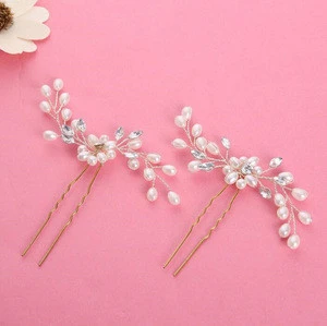 Good price of bride pearl hairpin with good quality