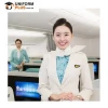 Good quality airline stewardess suit uniforms