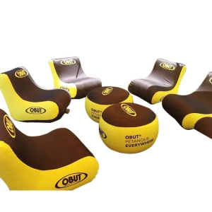 good quality customized printing Inflatable chair for outdoor event