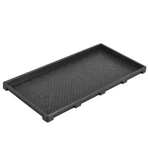 Good quality hard plastic rice seedling tray for rice paddy seed nursery sowing