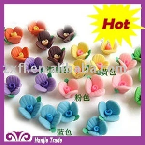 Good quality with Bulk Polymer Artificial Clay Flowers