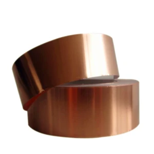 Good thermal conductivity Copper foil 0.05mm thickness strips