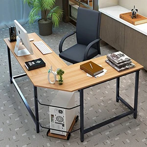 Good wood customized l shape home office desk corner Lshaped Corner Desk