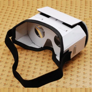 Google Cardboard Clone Paper Version 3D glasses NFC TAG VR Tool Detachable Straps