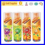 grenade fruit flavor liquid candy in tube