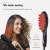 Import Hair Tools Portable Anti Static Hair Brush PTC Fast Heat Up Electric Hot Combs LCD Display Ceramic Hair Straightening Brush from China