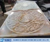 Hall decorative marble embossment stone wall relief