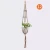 Import hand made macrame jute rope plant hanging basket indoor and outdoor flowerpot hanger from China