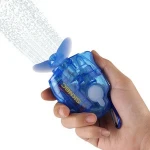 HandHeld Battery operated Mini Portable Pocket Spray Water Misting Fan for summer cool squeeze spray