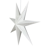 Handmade White Cut-out Paper Star Lamps Lantern Easy
