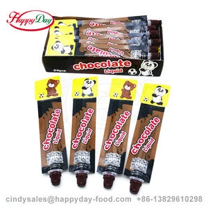 Happyday chocolate flavor toothpaste liquid candy