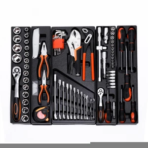 HB-8085 complete cycle auto tool storage set organizer bicycle us general box package tools box multifunction tool box case