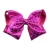 Import HCArtware JOJO Fish scales hair bows 8 PU Childrens hair accessories  quality different colors big hair bows with clips from China