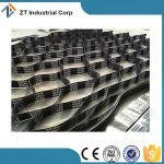 HDPE material geocell used in road construction