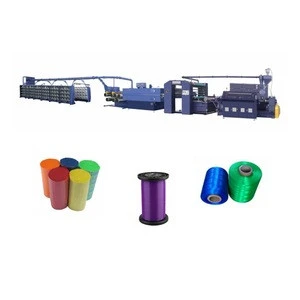 HDPE polypropylene rope/ cord/ strap yarn plastic twine extruder production line/making machine