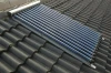 Heat pipe solar collectors