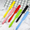 Heat-Resistant Non Stick Cake Butter Spatulas Mixing Batter Scraper Brush Silicone Baking Spoon Cook Tool