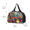 Heat Transfer Sublimation Blank Gym Sports Travel Duffle Bag with Shoe Compartment