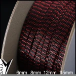 HIFI DIY Wiring Accessories High quality enamelled wire with copper material 6mm 8mm 12mm 15mm Nylon fabric cable sleeving