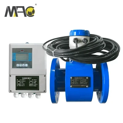 High Accuracy Industrial Chemical Electromagnetic Flowmeter Water Digital Flow Meter