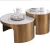 Import High End Modern Cafe Round Coffee Table Bedroom Living Room Sofa Side Table Small metal end table from China