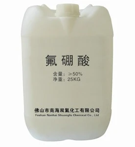 High purity Fluoroboric Acid or Fluoroboric acid with best price CAS NO. 16872-11-0