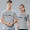 High quality 100% high quality pure cotton shirt custom t-shirt printing