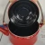 Import High Quality  1.5L Metal Enamel  Water Kettle Customized Red  Printing Enamel from China