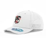 High Quality 5 Panel Custom Kids Adults Mens Double Row Plastic Buckle Blank Laser Cutting Hole Mesh Snapback Baseball Cap Hat