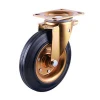 High Quality 6/8 Inch Removable Trash Can Wheel Wear-Resistant Rubber Caster Wheel