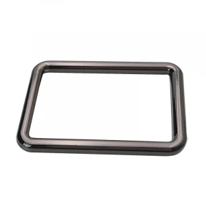 High quality bag hardware accessories rectangle square ring buckles backpack webbing belt buckle