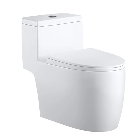 High quality bathroom accessories S trap ceramic toilet bowl ceramic sanitary ware siphonic one piece toilet hotel wc toilets