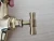 Import High quality brass color wall tap water bibcock from China