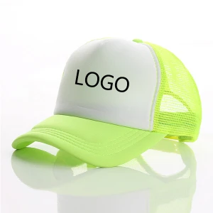 High Quality Custom Caterpillar Trucker Hat Suede Trucker Mesh Cap