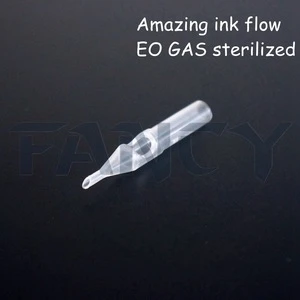 High Quality Disposable Tattoo Needle Tip, Disposable Tattoo Tip - Angled Round