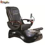 High Quality Fabric/ Leather Salon Manufactures White Modern Foot Massage Used Nail Manicure Luxury Pedicure Spa Chair For Sale