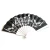 Import High Quality fabric logo printing folding hand held plastic fan from China