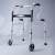 Import High Quality Foldable Walking Frame Self Adjustable Rehabilitation Standing Aid Toilet Chair For Elderly Crutch from China