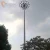Import high quality high mast flood lamp pole stainless steel tapered air port high mast flood lighting pole from China