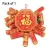 Import High quality high-simulation chinese New Year ornaments long string wall hanging flannelette firecrackers for home decor from China