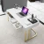 Import High Quality  Industrial Metal Light luxury postmodern white black book writing office table computer desk foot from China