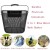 Import High Quality Metal black removable fix holder hand bicycle metal basket from China